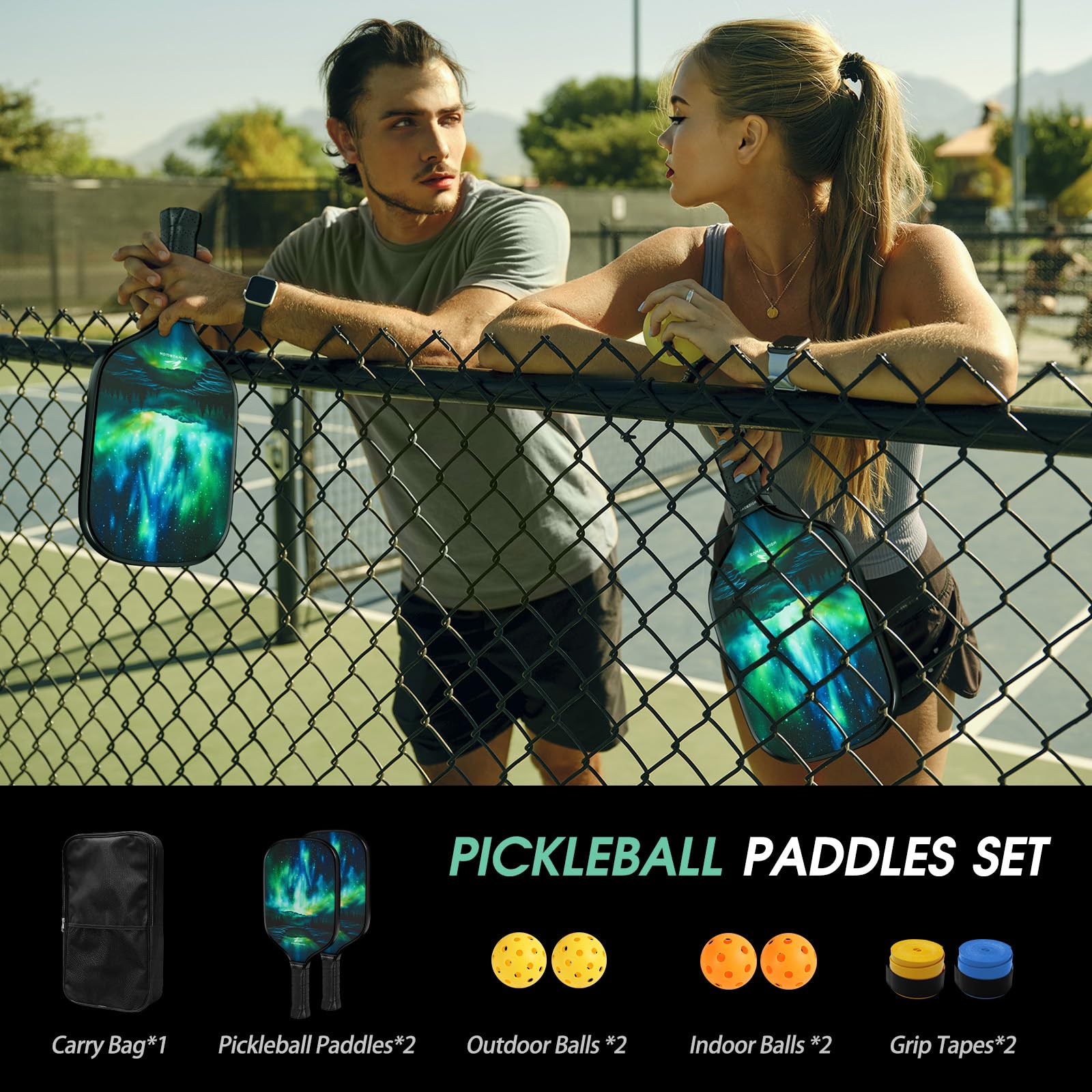 Yggdrasil Essence 1 - Pickleball Paddles Set of 2